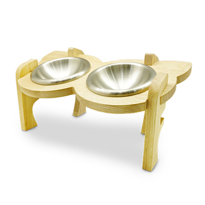 Elevated Double Bowl Feeder (Deep Bowl)