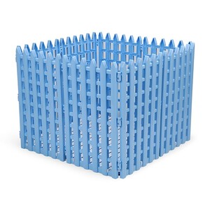 Large Pet Fence (8-piece set, includes 2 footboards and 2 base trays)