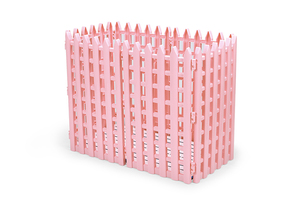 Large Pet Fence (6-piece set, includes 1 footboard and 1 base trays)