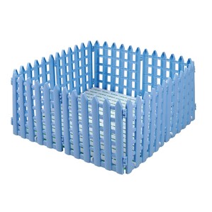 Pet Fence (8-piece set, includes 2 footboard and 2 base tray)