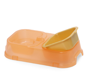 Pet Drinker & Feeder Bowl (Small-No Attached Bottle)