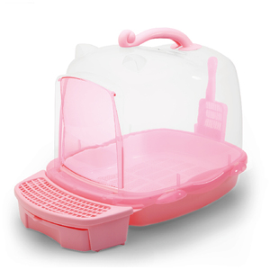 Transparent Nobel Cat Pan (with Sieve & Scoop)